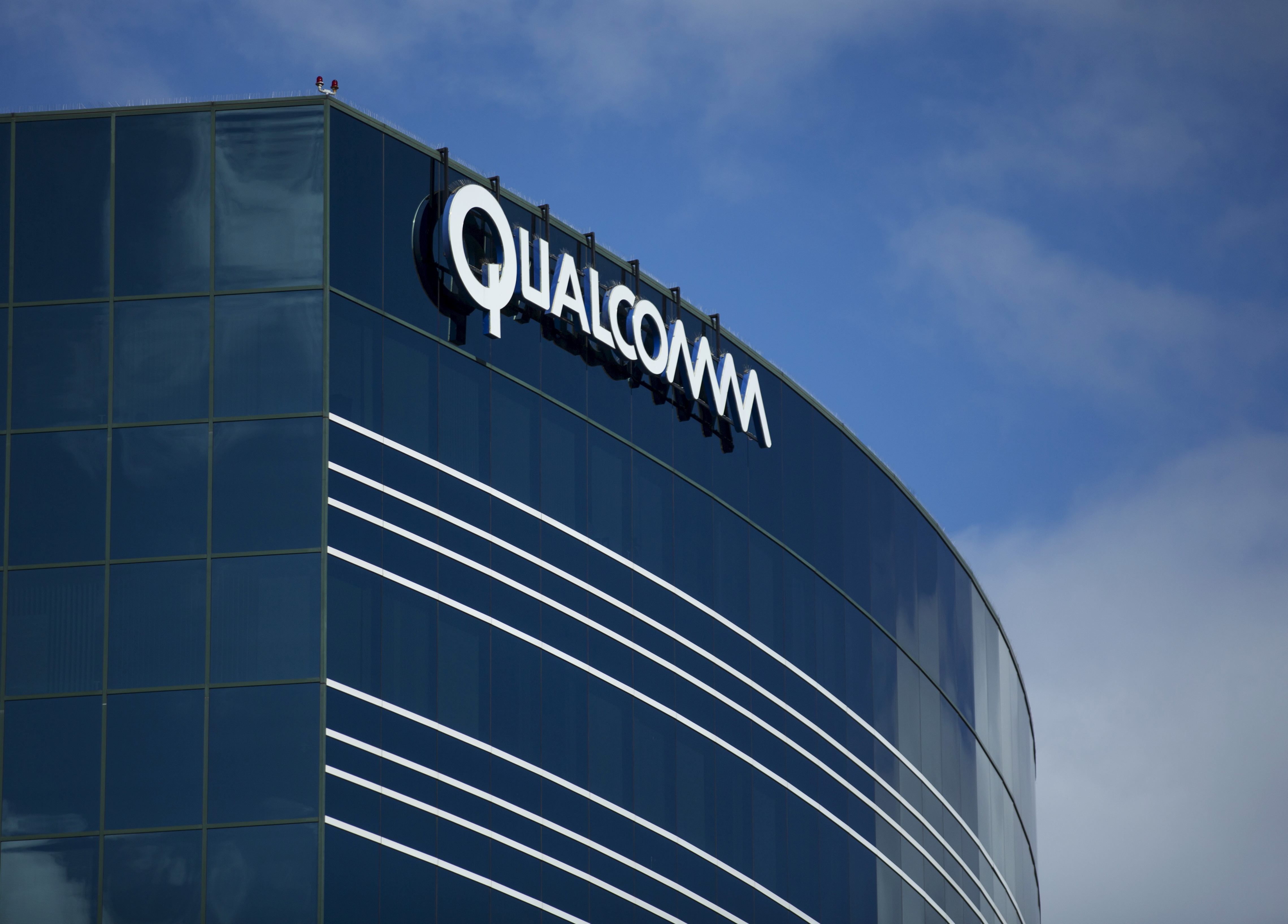 A Qualcomm building in San Diego California