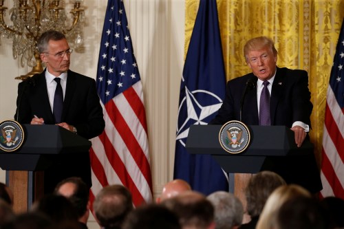 President Trump, NATO Secretary General Stoltenberg