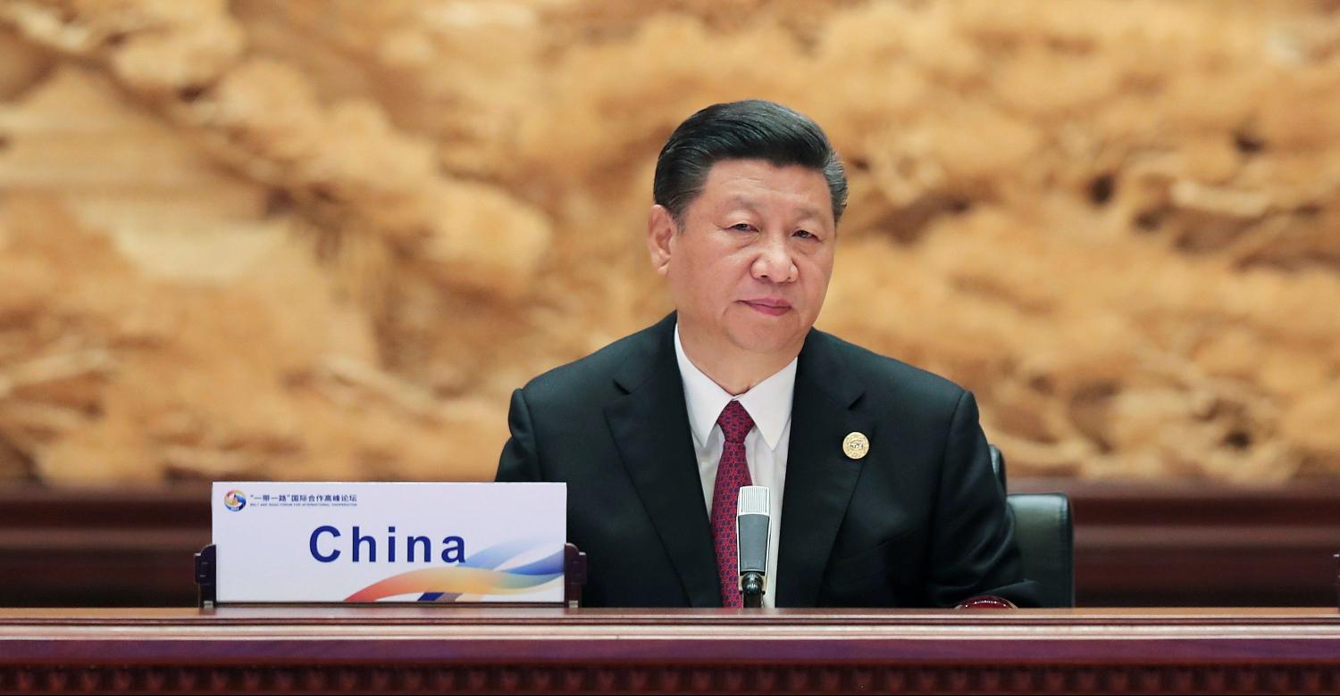 Chinese President Xi Jinping attends the Roundtable Summit Phase One Sessions of Belt and Road Forum at the International Conference Center in Yanqi Lake on May 15, 2017 in Beijing, China. REUTERS/Lintao Zhang/Pool *** Local Caption *** Xi Jinping - RTX35URP