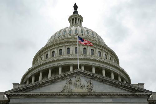 U.S. Capitol is seen after the House approved a bill to repeal major parts of Obamacare and replace it with a Republican healthcare plan in Washington, U.S., May 4, 2017. REUTERS/Yuri Gripas - RTS157JN