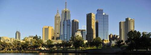 View of Melbourne, Australia from the Yarra River [photo credit: REUTERS/Toby Melville, January 24, 2012]