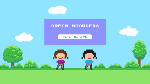 Screen cap of Dream Hoarders game