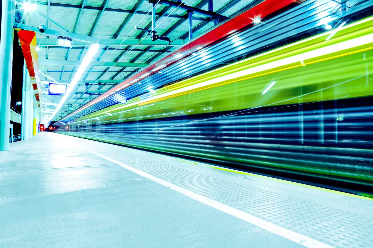 Train pulling out of station by Mike Wilson Unsplash