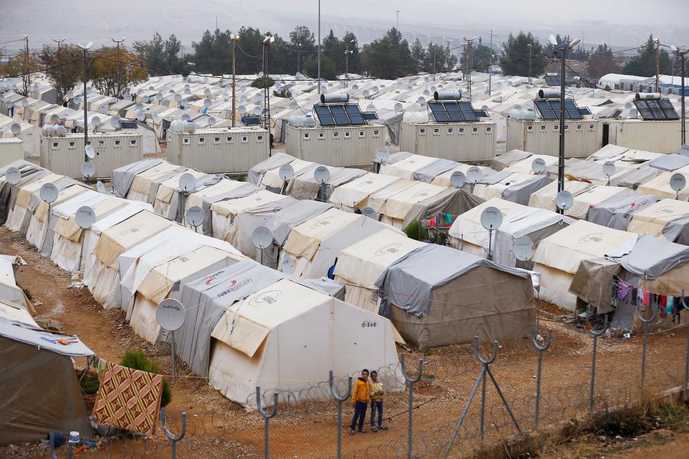 A general view of Nizip refugee camp, near the Turkish-Syrian border in Gaziantep province, Turkey, November 30, 2016. REUTERS/Umit Bektas - RTSU1Q4