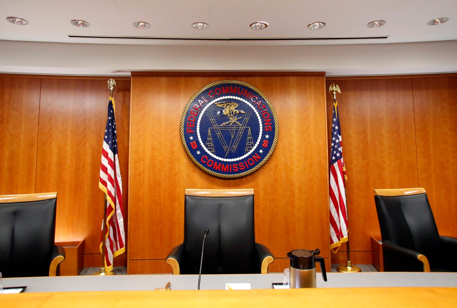 Federal Communications Commission (FCC) hearing room