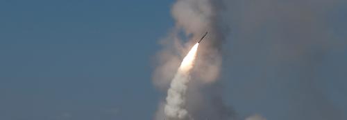 An S-300 air defense missile system launches a missile during the Keys to the Sky competition at the International Army Games 2017 at the Ashuluk shooting range outside Astrakhan, Russia August 5, 2017. REUTERS/Maxim Shemetov - RC17FE2C53C0