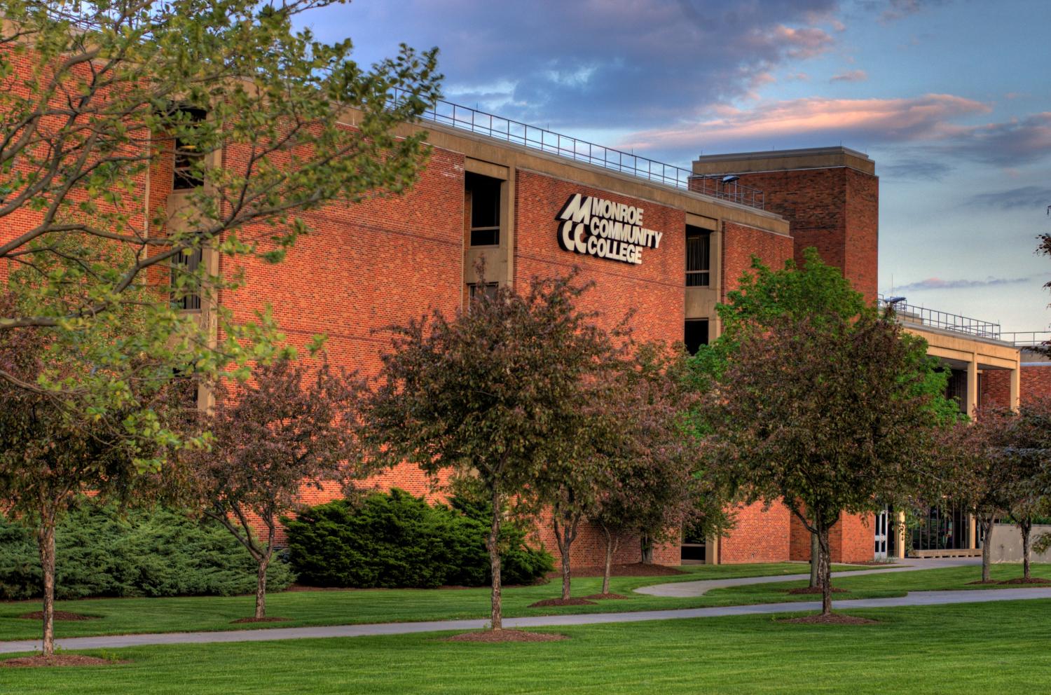 Image of Monroe Community College front campus