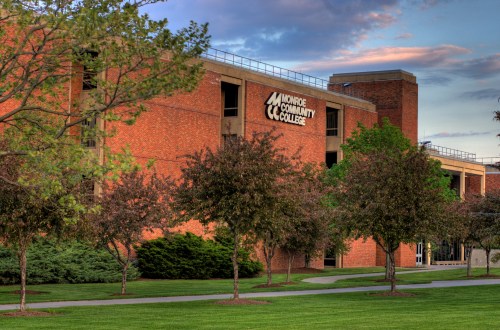 Image of Monroe Community College front campus