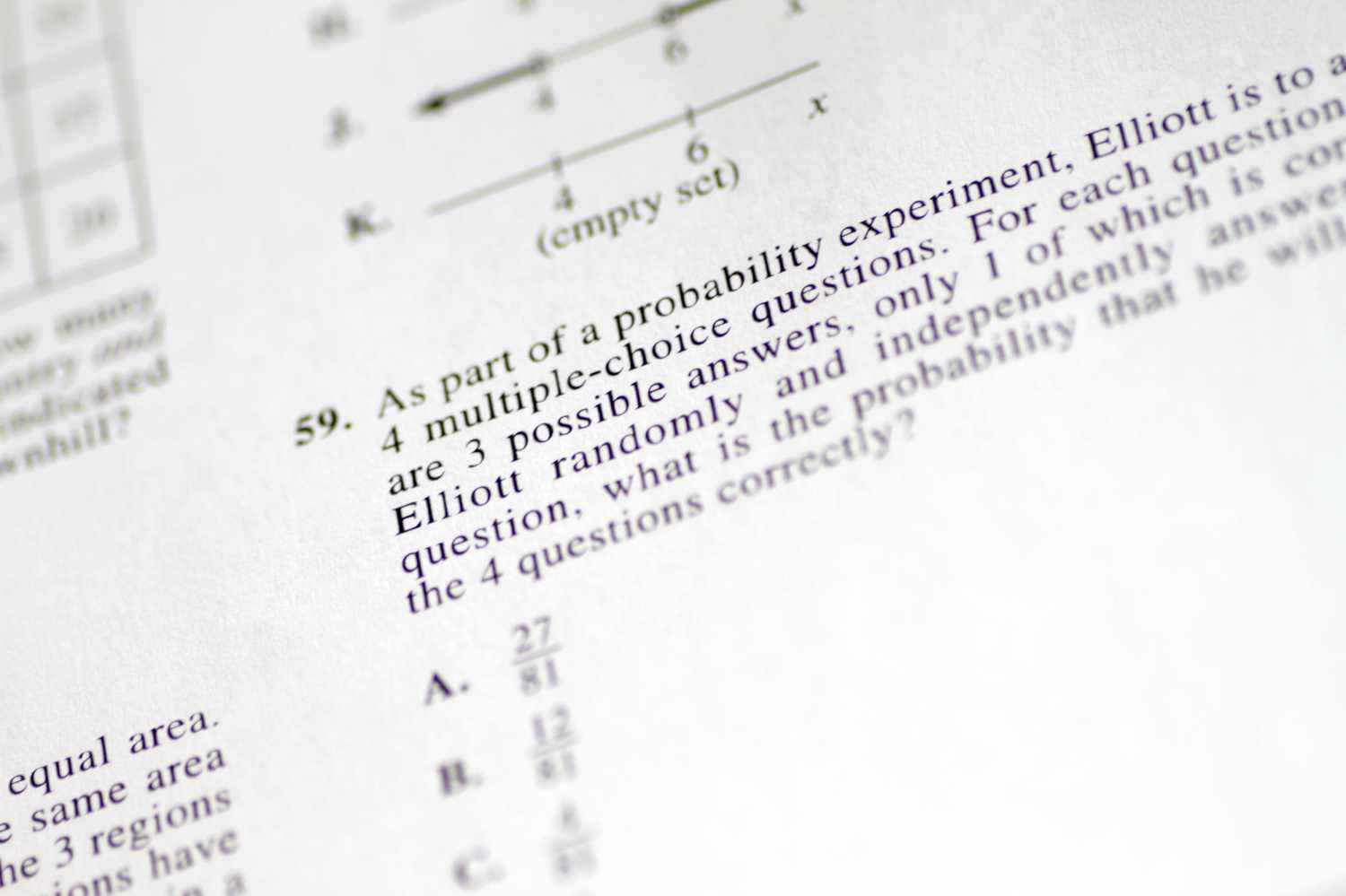 An ACT practice test question.