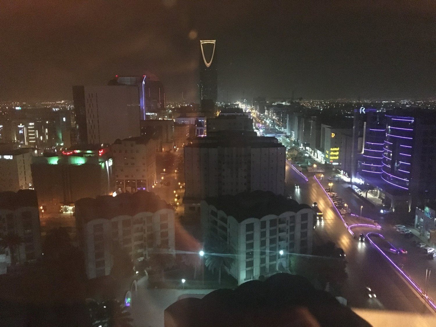 The iconic image of Riyadh: Kingdom Tower. Riyadh is a city of 5 million, officially, and growing. Urbanization in the kingdom has been extremely rapid—76 percent of Saudis live in cities today, and by 2030 nearly all will. Riyadh is now building a subway, and the growth has created urgent needs for housing and urban infrastructure.