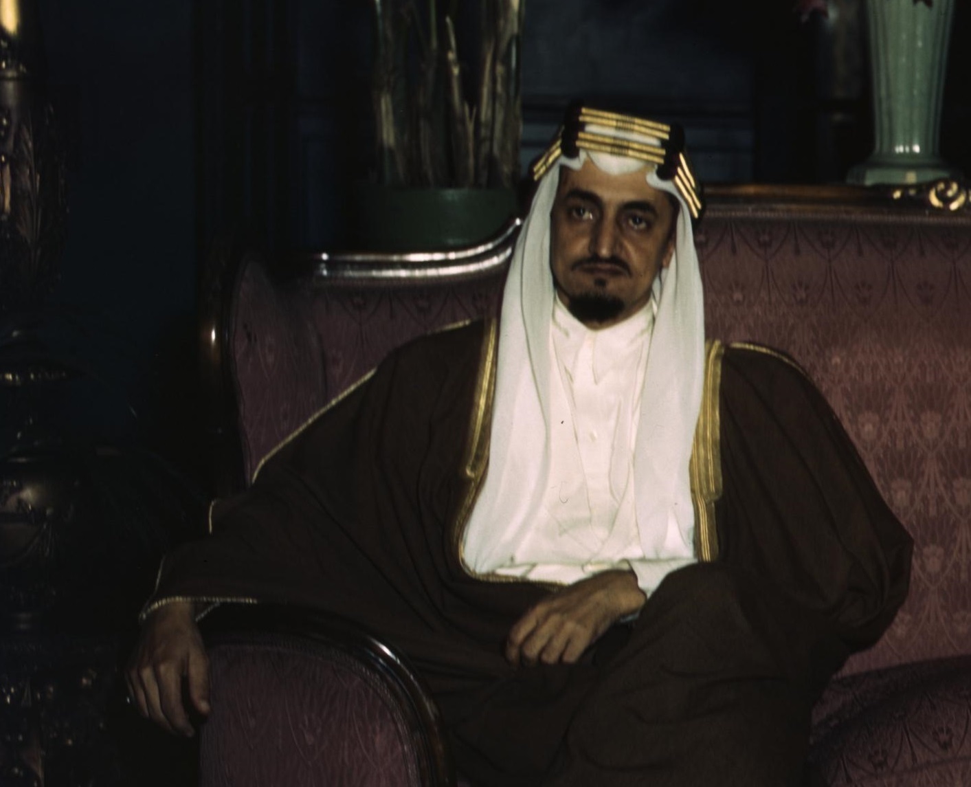 Prince Faysal in 1941. Source: Wikimedia Commons.