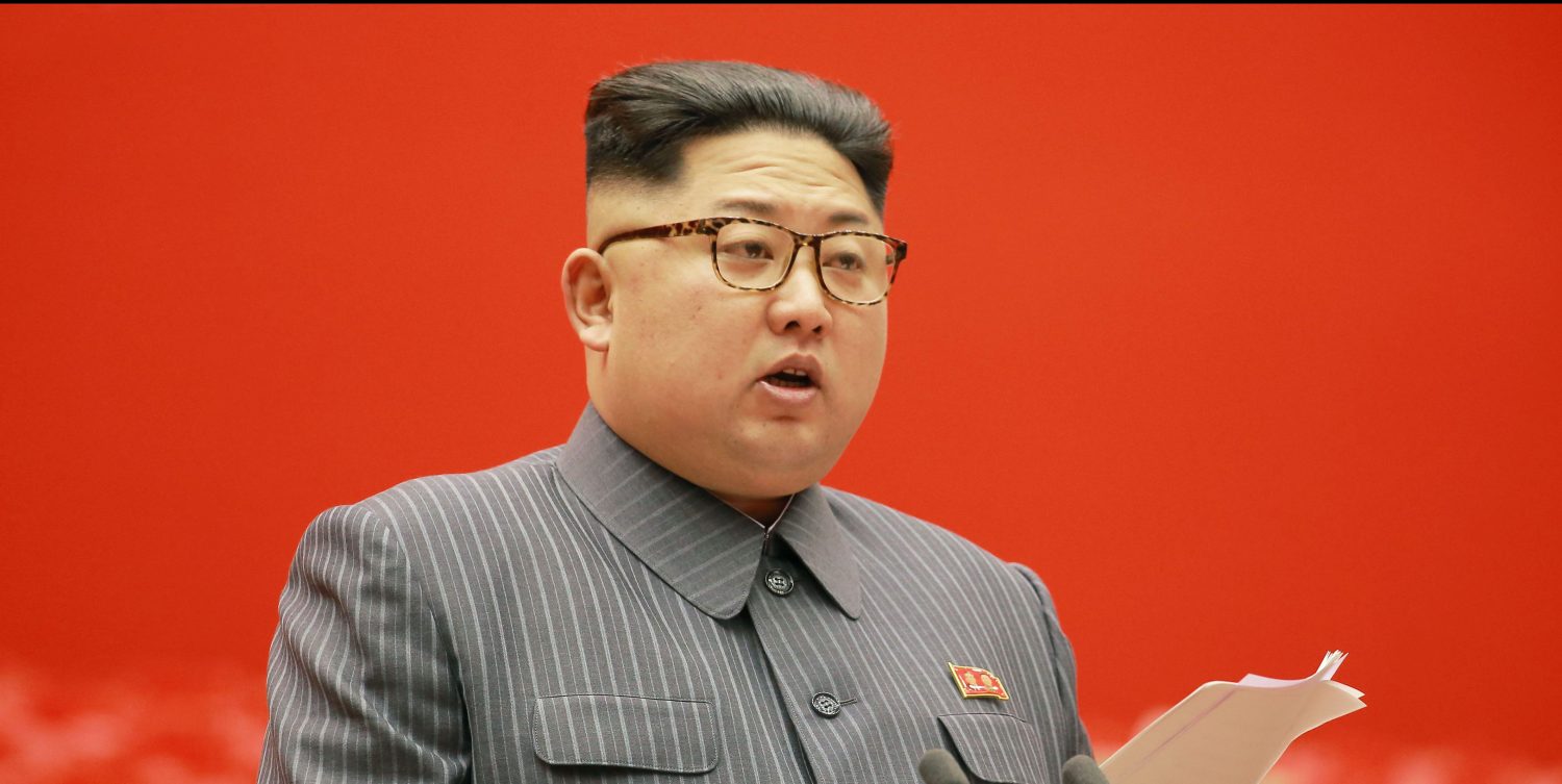 North Korean leader Kim Jong-un gives opening remarks at the 5th Conference of Cell Chairpersons of the Workers' Party of Korea (WPK), in this undated photo released by North Korea's Korean Central News Agency (KCNA) in Pyongyang on December 22,2017. KCNA/via REUTERS ATTENTION EDITORS - THIS IMAGE WAS PROVIDED BY A THIRD PARTY. REUTERS IS UNABLE TO INDEPENDENTLY VERIFY THIS IMAGE. SOUTH KOREA OUT. NO THIRD PARTY SALES. NOT FOR USE BY REUTERS THIRD PARTY DISTRIBUTORS - RC1CBEF680A0