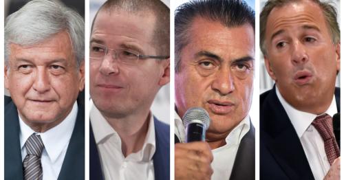 Candidates in Mexico's presidential election.