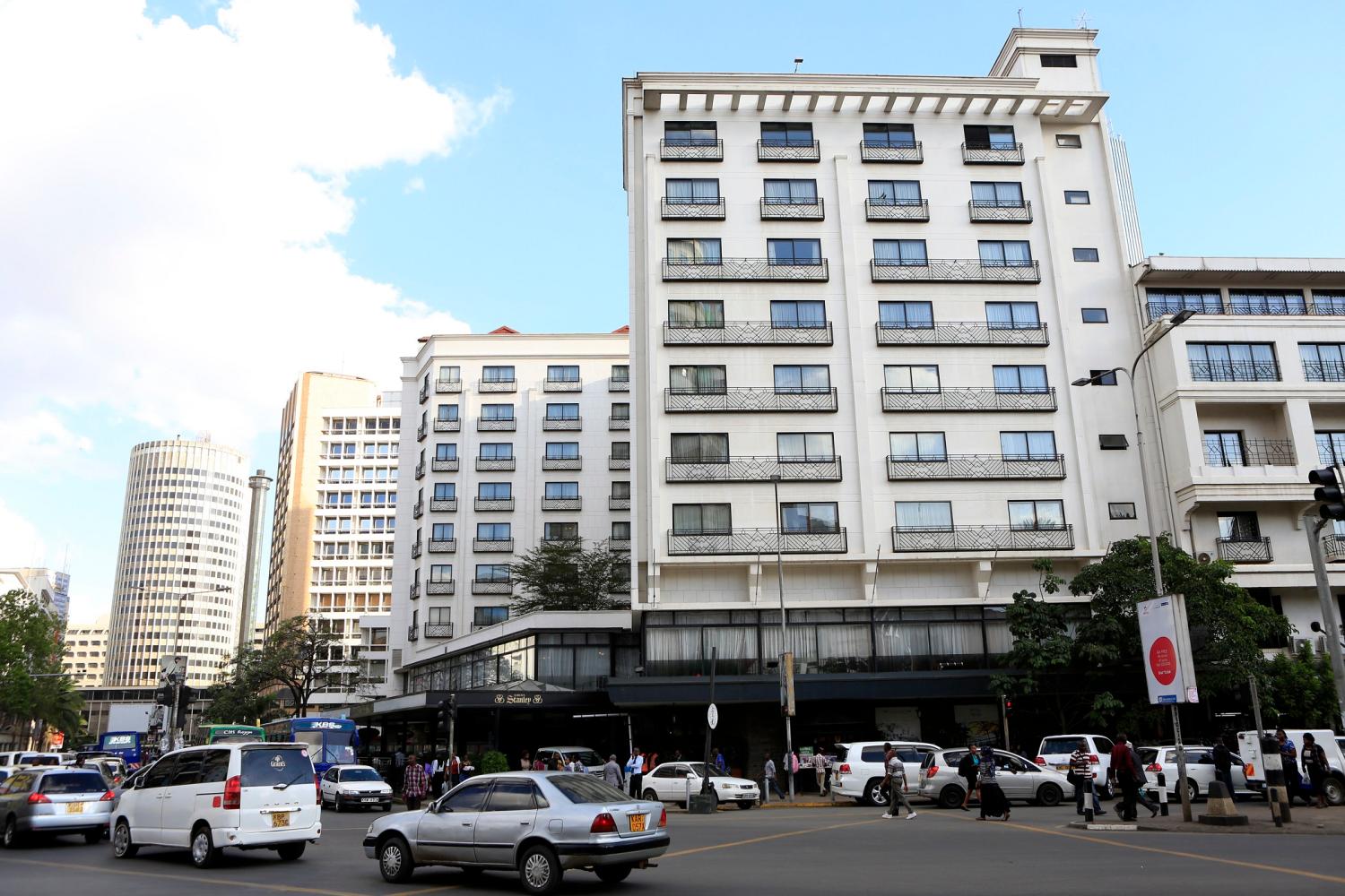 The Stanley hotel in central Nairobi March 3, 2016. REUTERS/Noor Khamis  - D1AESRDWXOAB