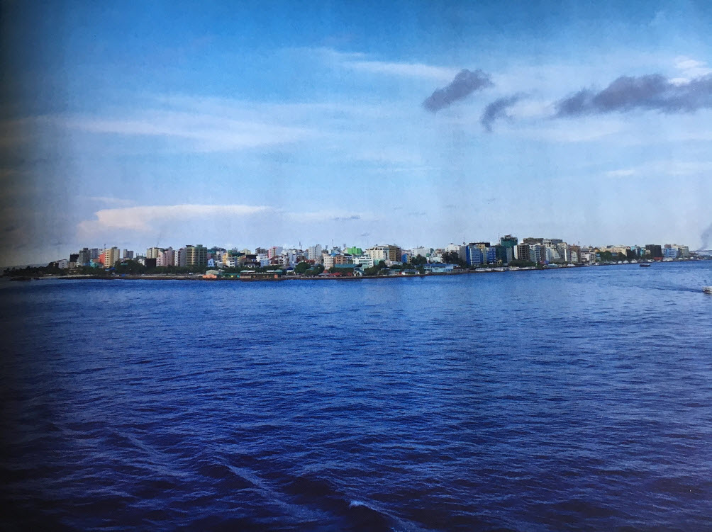 The capital city of Malé. Photo credit: Bruce Riedel.