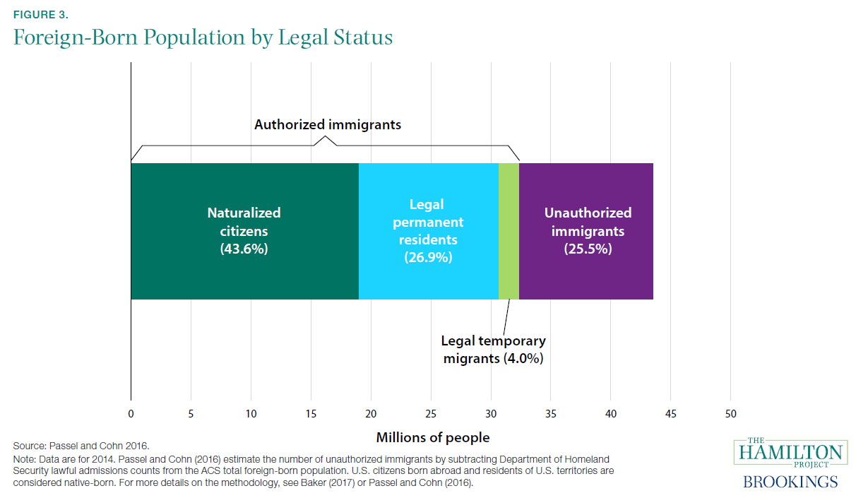 Figure 3. Foreign-Born Population by Legal Status