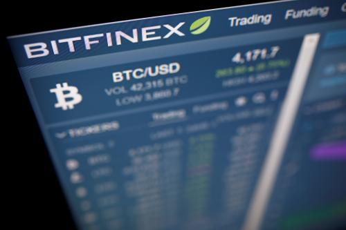 Photo illustration of Bitfinex cryptocurrency exchange website taken September 27, 2017. Picture taken September 27, 2017. REUTERS/Dado Ruvic/Illustration - RC1BDA5D5500