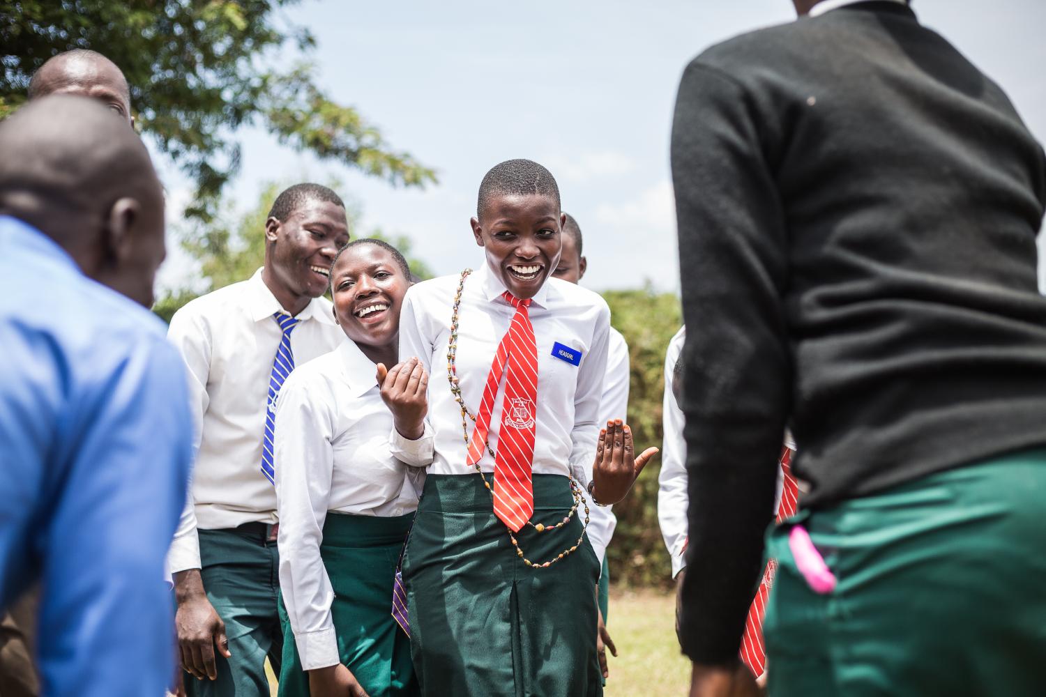 School children