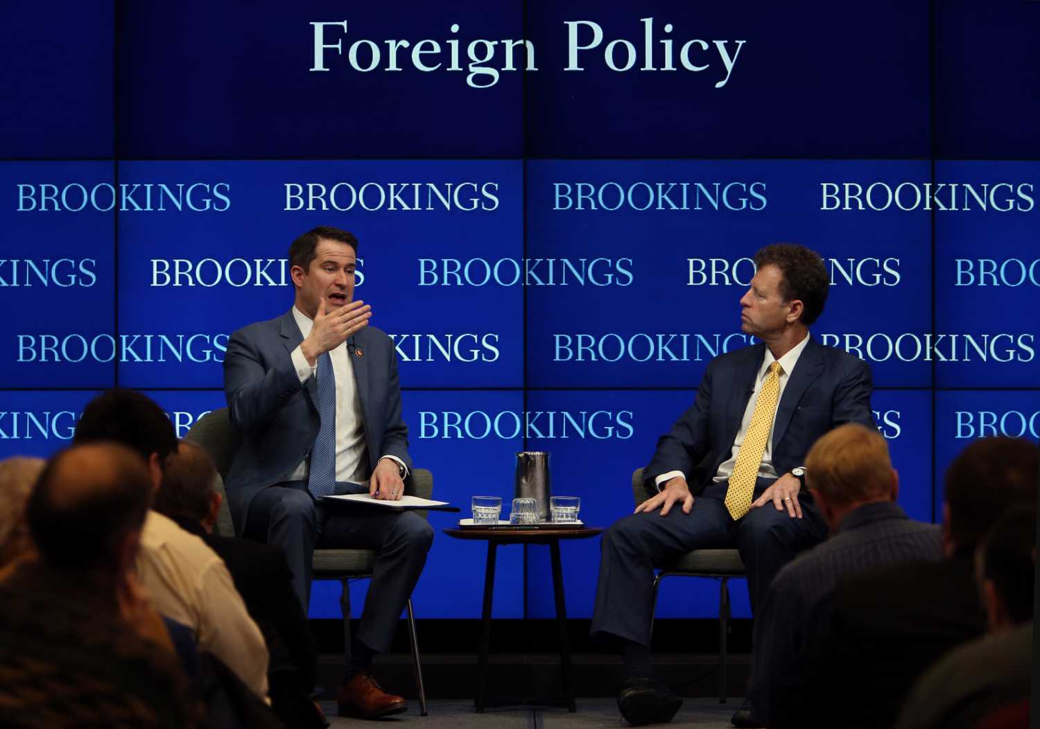 Rep. Seth Moulton at Brookings