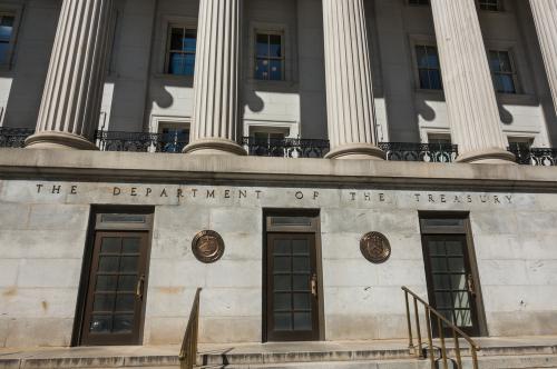 U.S. Treasury building