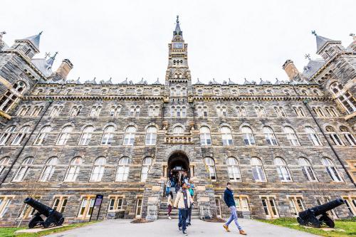 Georgetown University students