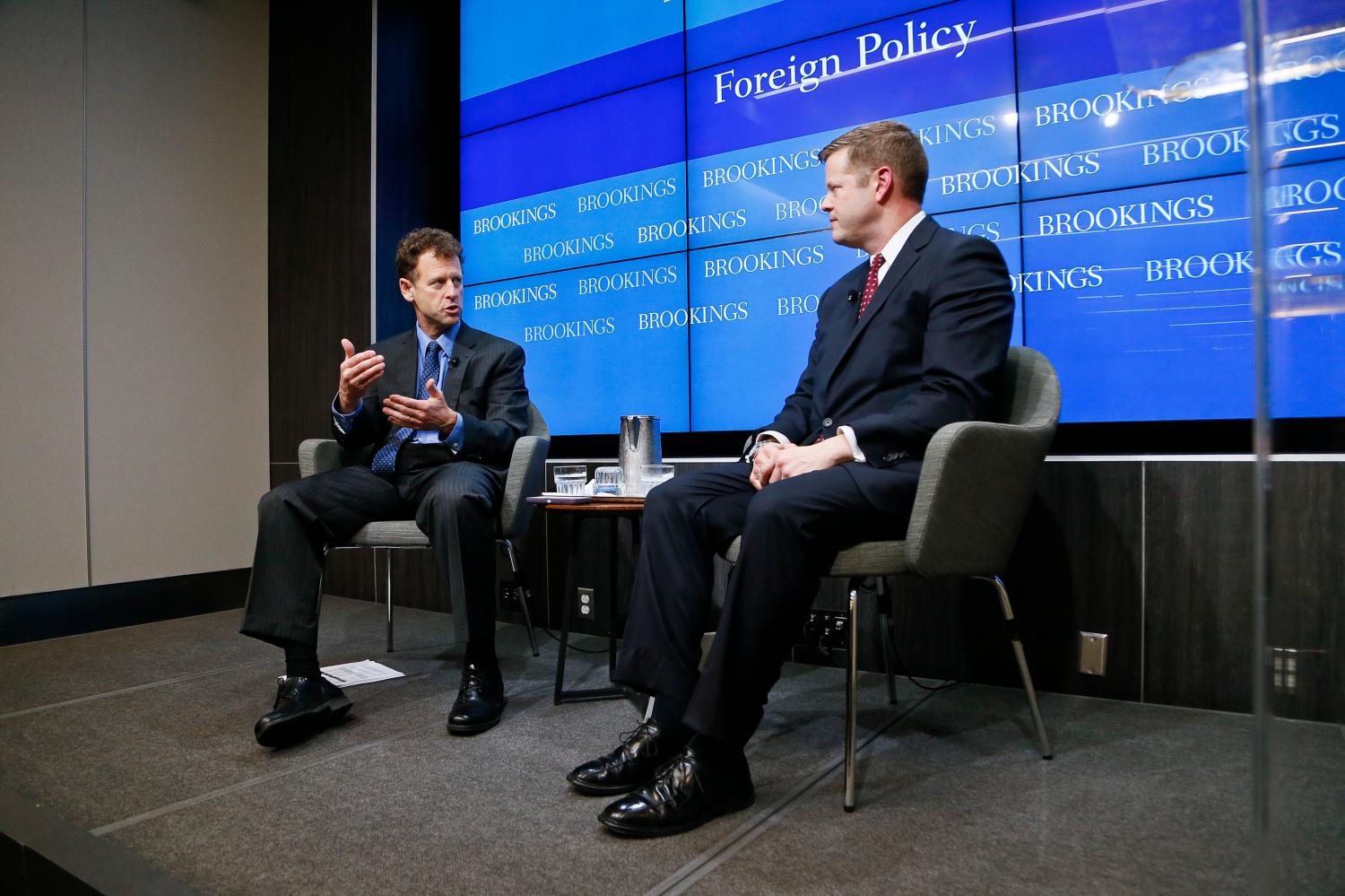 On March 14, Brookings Senior Fellow Michael O’Hanlon spoke with Undersecretary of the United States Army Ryan McCarthy about the Army’s budget request, its operational outlook, and the role it will play in future defense strategy.