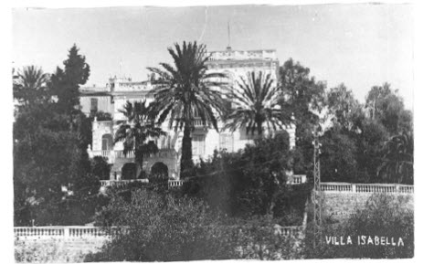 Villa Isabella, image of postcard