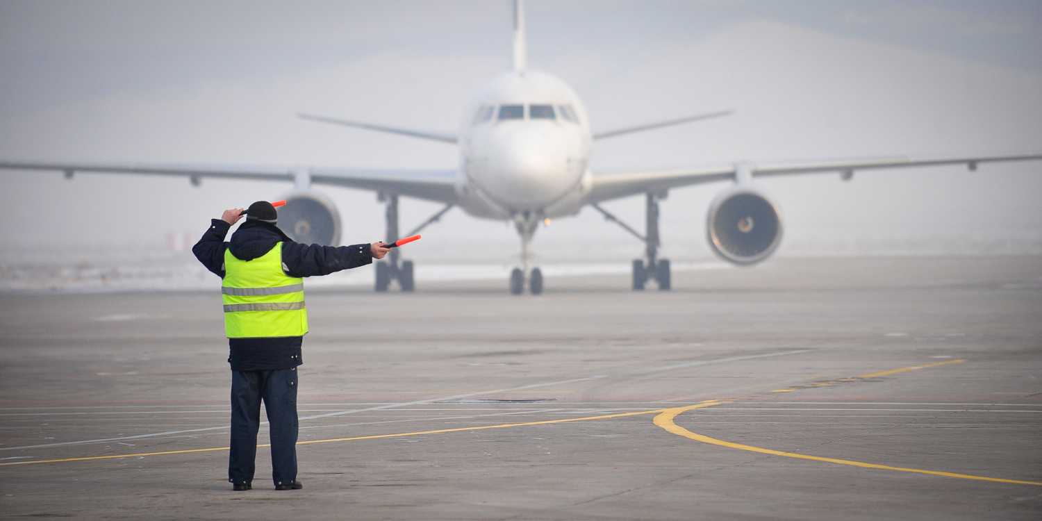 Airport worker