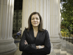 Dolores Acevedo photographed at MIT, October 28th, 2008