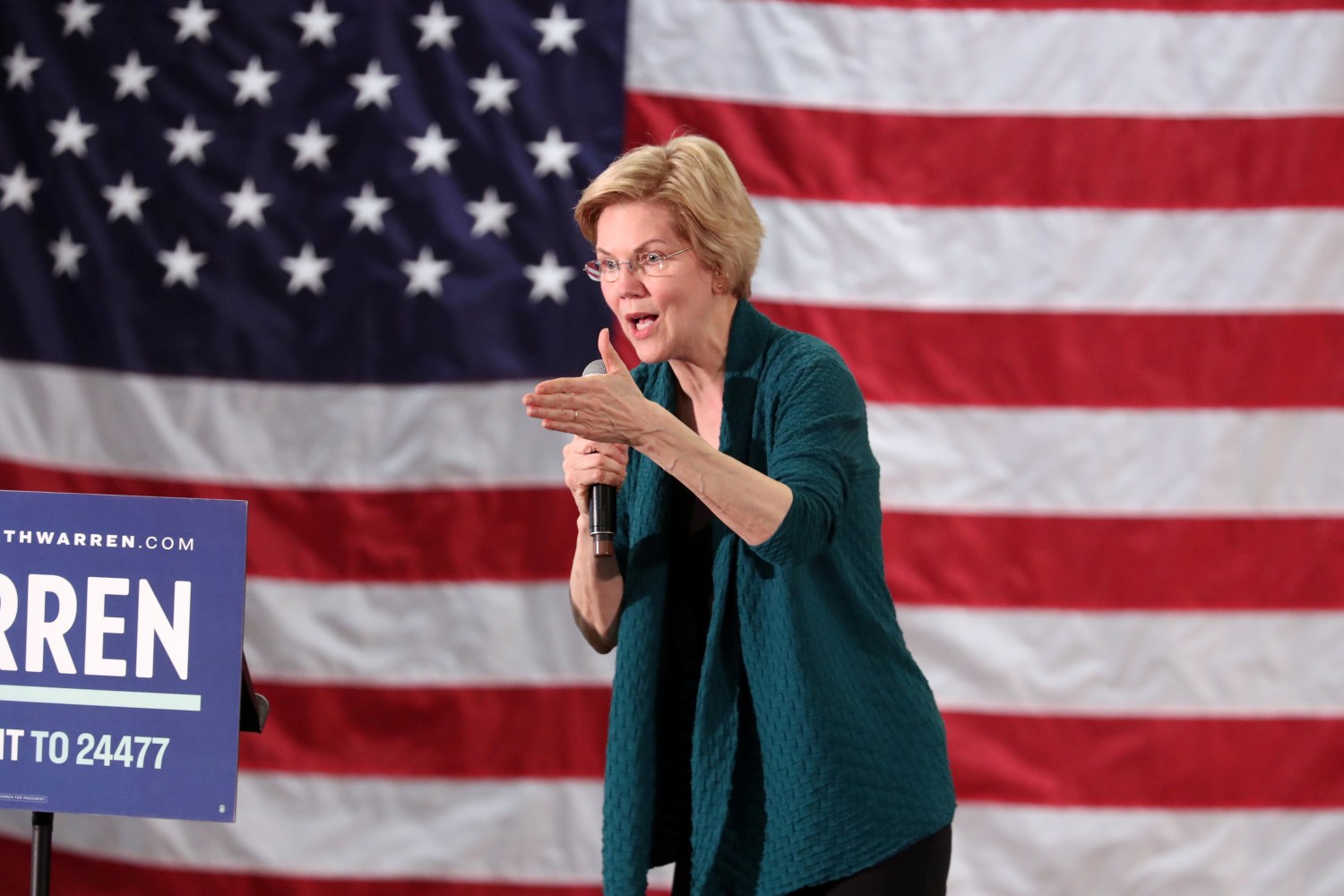 Democratic 2020 U.S. presidential candidate and U.S. Senator Elizabeth Warren (D-MA) speaks to supporters in Memphis, Tennessee, U.S. March 17, 2019. REUTERS/Karen Pulfer Focht - RC17BA542070