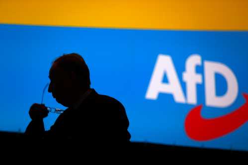 Alexander Gauland attends the anti-immigration party Alternative for Germany (AfD) congress in Hanover, Germany, December 2, 2017. REUTERS/Hannibal Hanschke - UP1EDC20PJJBI