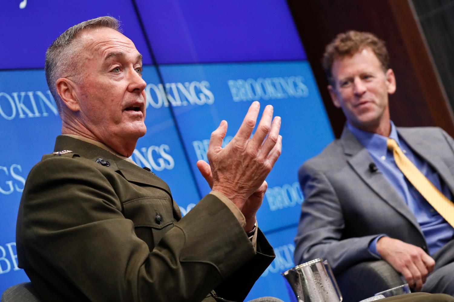 General Joseph Dunford at Brookings