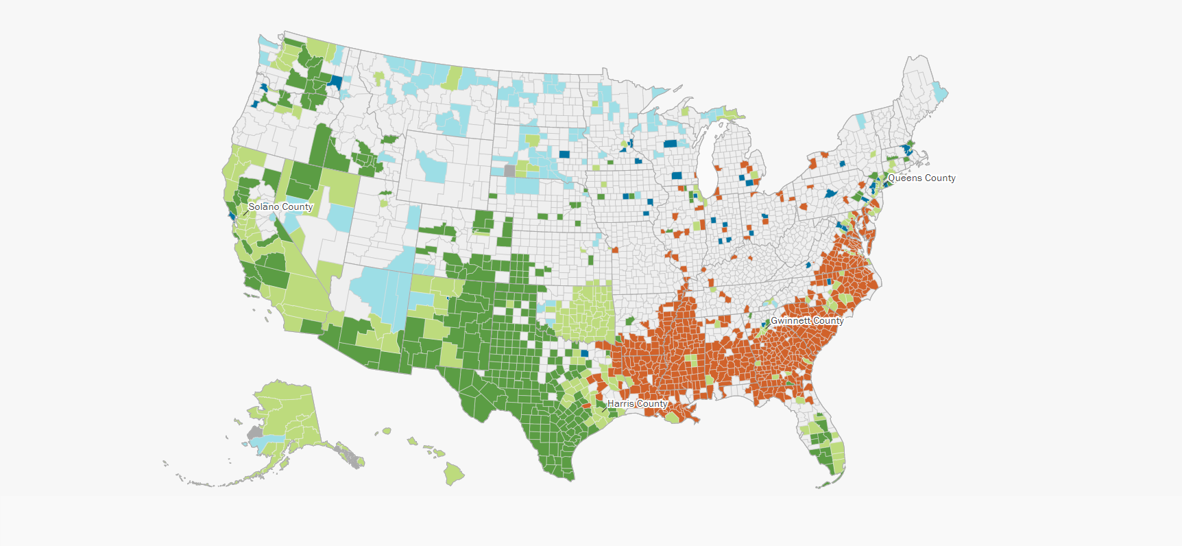 Six Maps That Reveal America S Expanding Racial Diversity