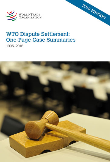 Cvr: WTO Dispute Settlement