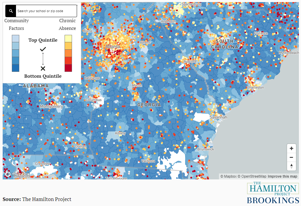 Chronic Absence Interactive Screenshot