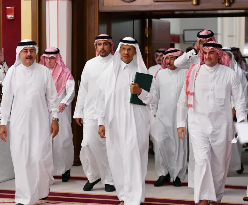 Saudi Energy minister Prince Abdulaziz bin Salman attends a news conference in Jeddah, Saudi Arabia September 17, 2019.  REUTERS/Waleed Ali - RC1496A3D9B0