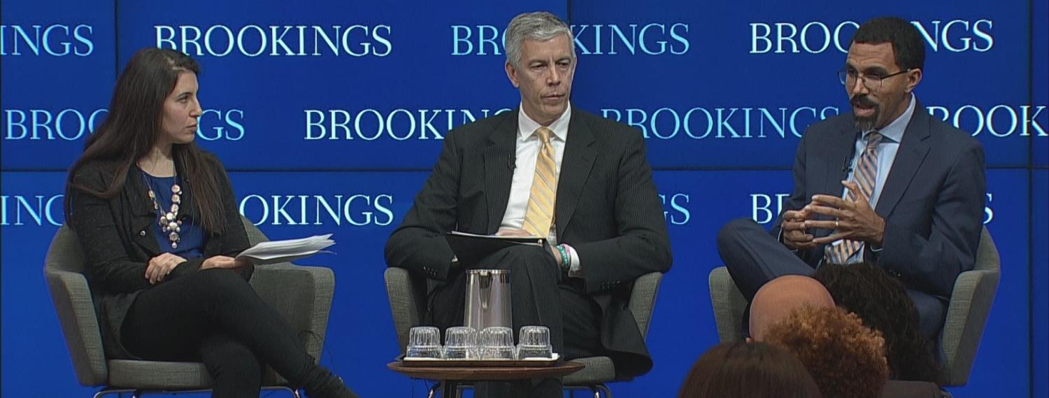 Arne Duncan and John King Brookings