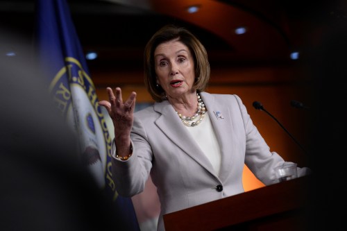 U.S. House Speaker Nancy Pelosi speaks during a news conference on Capitol Hill in Washington, U.S., October 17, 2019. REUTERS/Erin Scott - RC1EDB0ED010