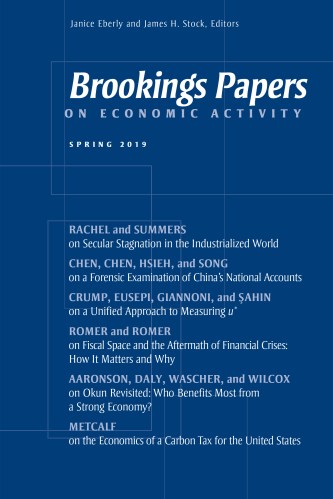 Cvr: BPEA Fall 2019