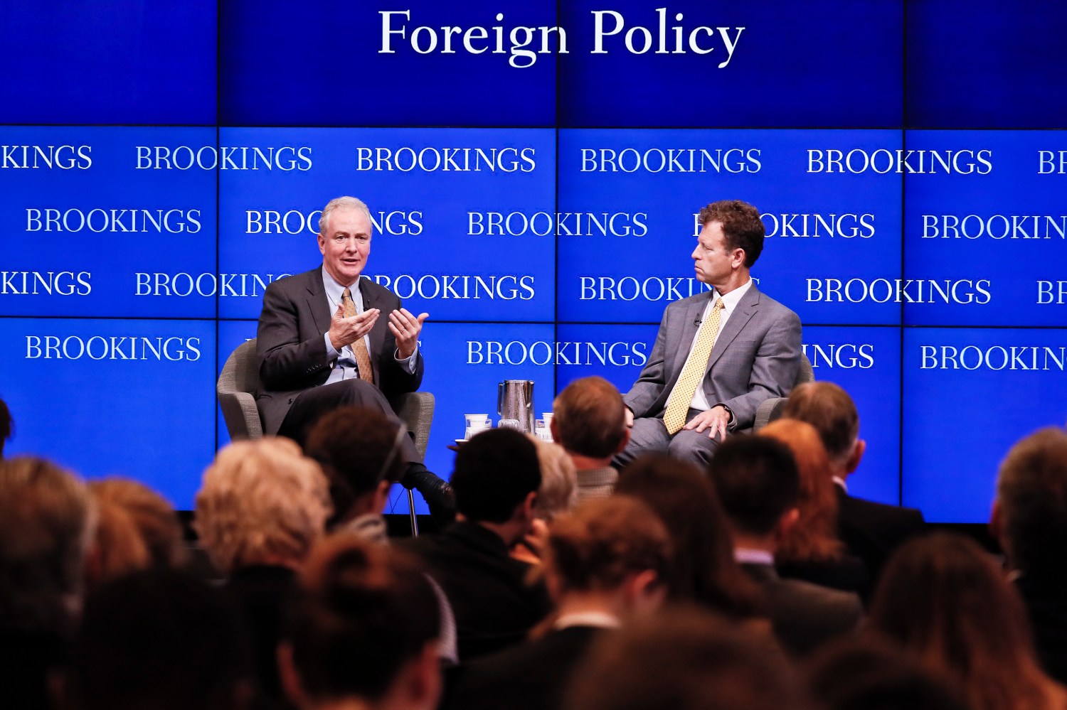 Sen. Chris Van Hollen speaks at Brookings.