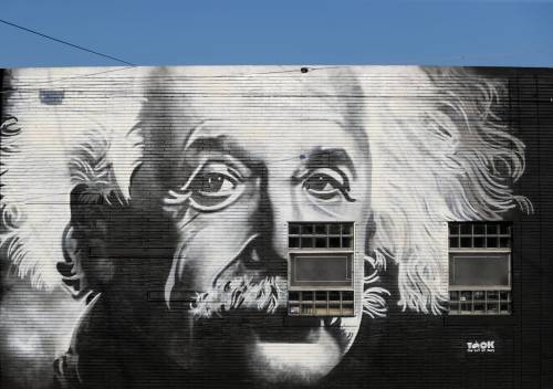 Albert Einstein mural at 1227 Logan St.Moresmoketownmurals 01