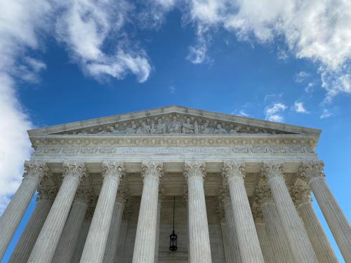 FILE PHOTO: The U.S. Supreme Court building is pictured in Washington, D.C., U.S., January 19, 2020. REUTERS/Will Dunham/File Photo