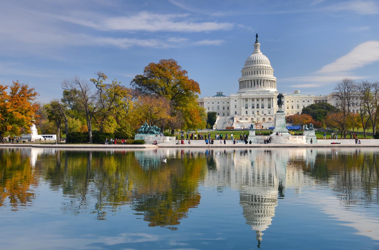 US Capitol Reflection