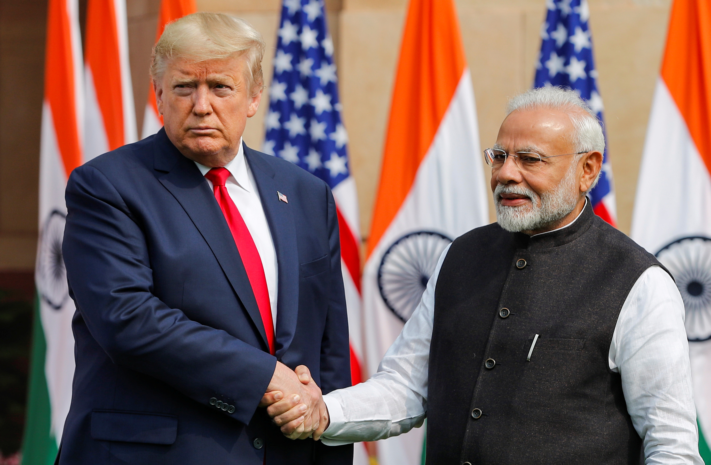 What did Trumps India trip accomplish 