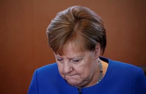 German Chancellor Angela Merkel attends the weekly cabinet meeting in Berlin, Germany March 11, 2020. REUTERS/Michele Tantussi