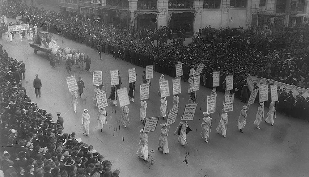 Women Labour Men Usa Suffragists