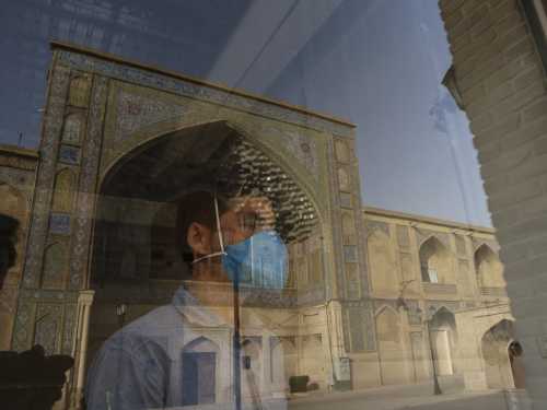 Citizens wear medical masks and gloves as a precaution against coronavirus (COVID-19) in Shiraz, Iran. The death toll from coronavirus in Iran has climbed to 92 as 586 new infections were reported overnight, bringing the total up to 2,922, state media reported. Shiraz, Iran, March 3, 2020. Photo by Ali/SalamPix/ABACAPRESS.COM