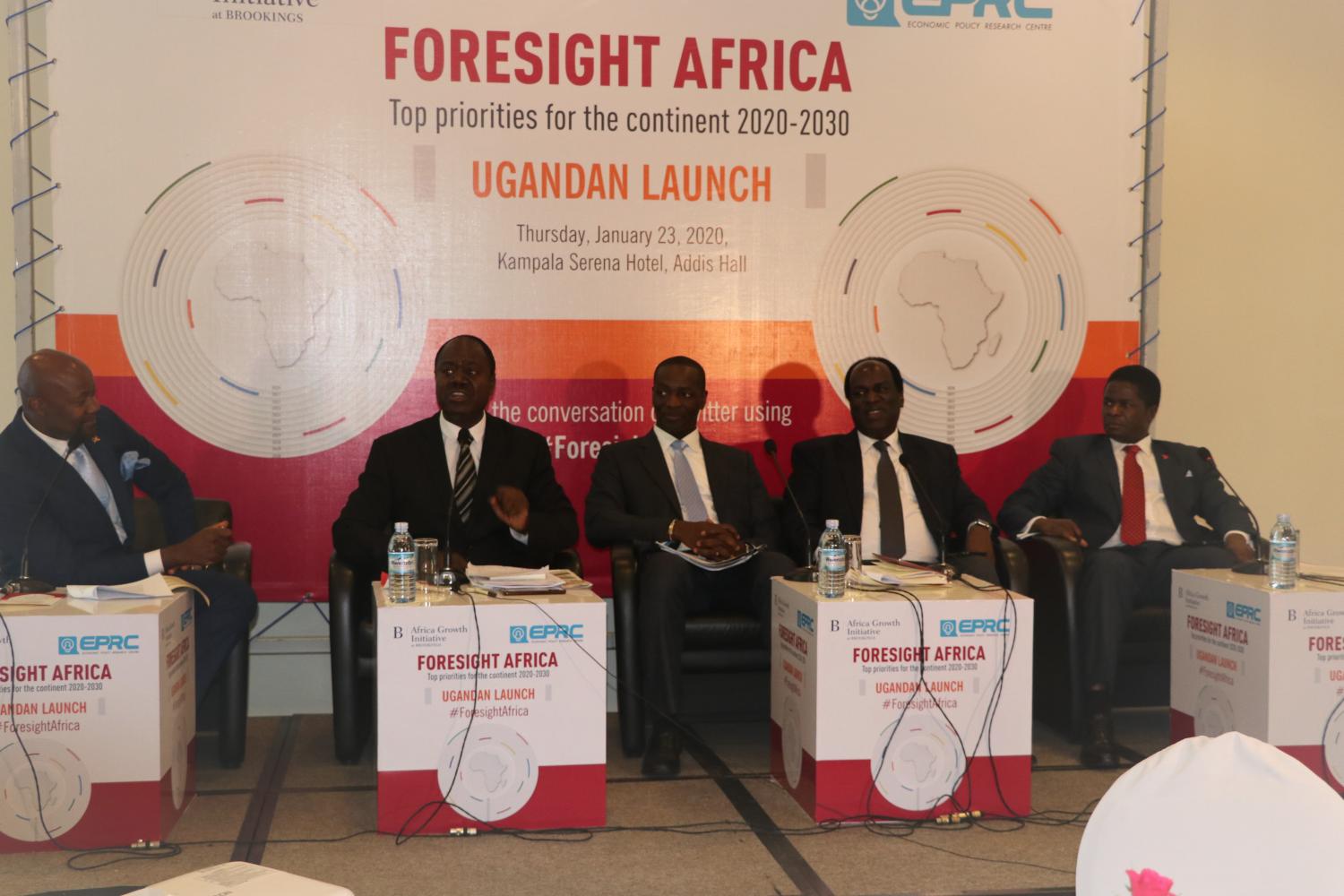 Foresight Africa 2020-2030 launch in Uganda