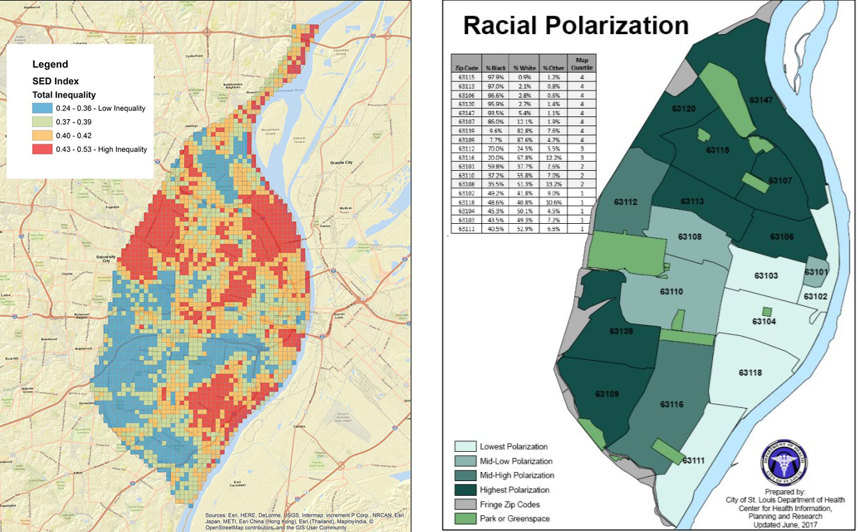 St Louis Area Zip Code Map We don't need a map to tell us who COVID 19 hits the hardest in St 