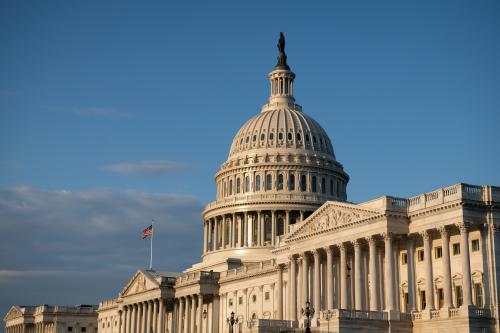 A general view of the U.S. Capitol Building in Washington, D.C., on Monday, April 6, 2020, amid the coronavirus pandemic. More than a million people world wide have tested positive for the COVID-19 virus, and in the U.S. more than 300,000 people have tested positive as the Trump administration struggles to get a handle on the outbreak. (Graeme Sloan/Sipa USA)No Use UK. No Use Germany.